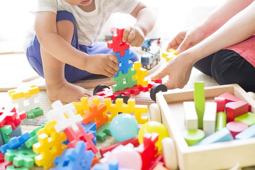 Click Here To Enlarge This Photo Of How to Help a Shy Child Adjust to Nursery
