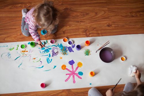 Click Here To Enlarge This Photo Of The Benefits of Arts and Crafts for Children